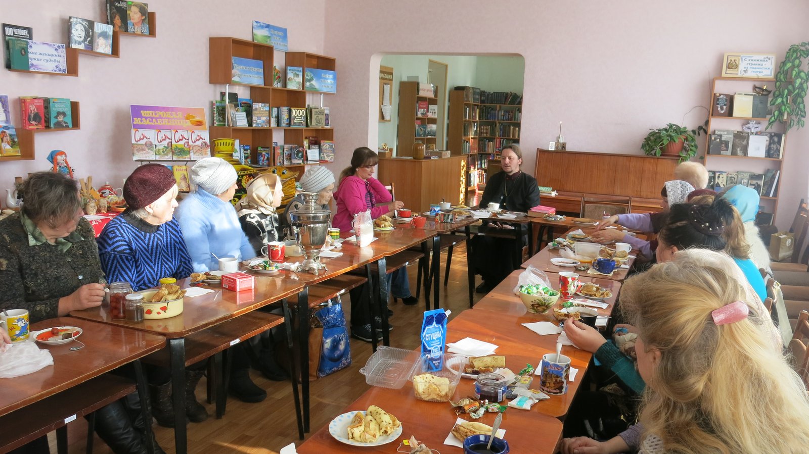 Масленица в духовном лектории "Свеча". 05.03.2019