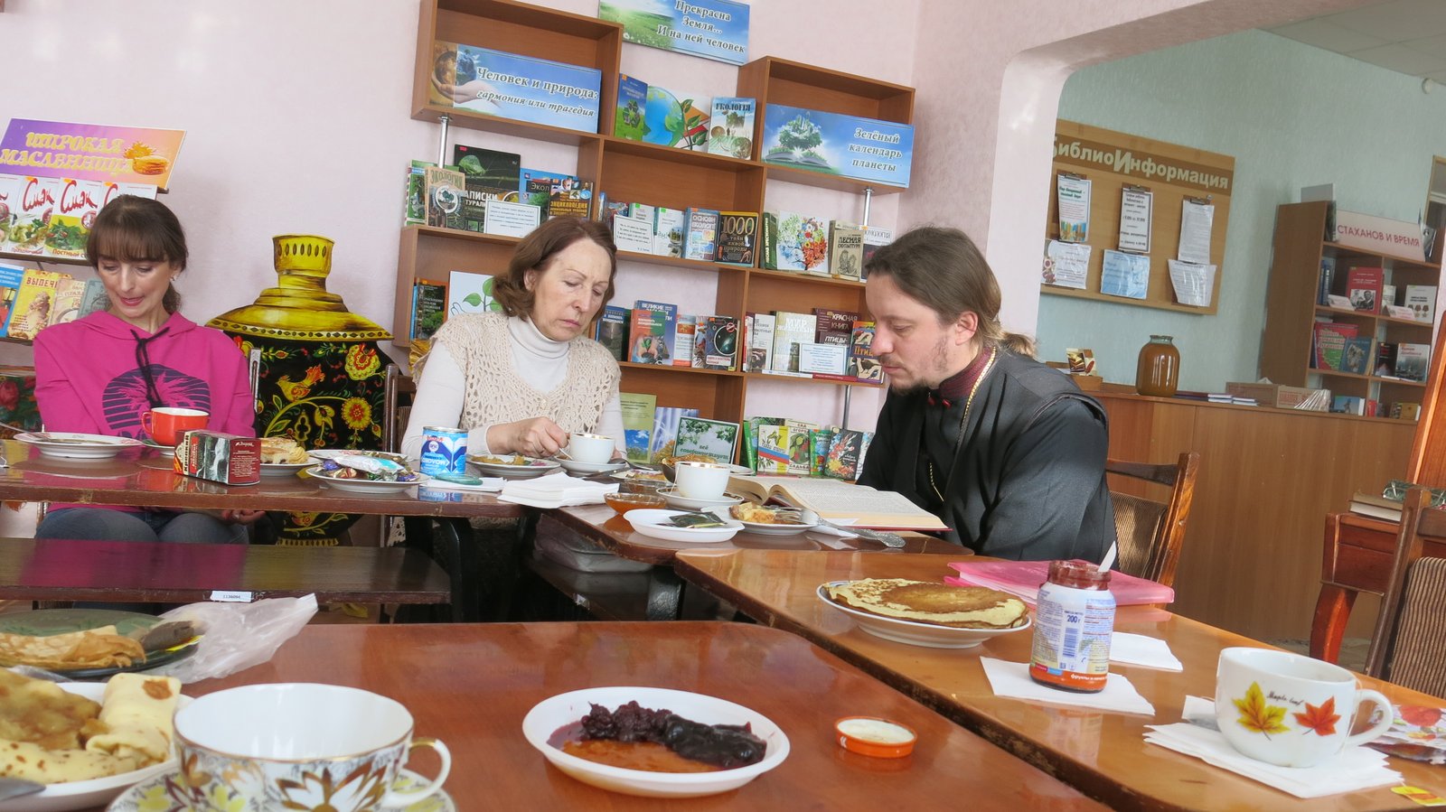 Масленица в духовном лектории "Свеча". 05.03.2019