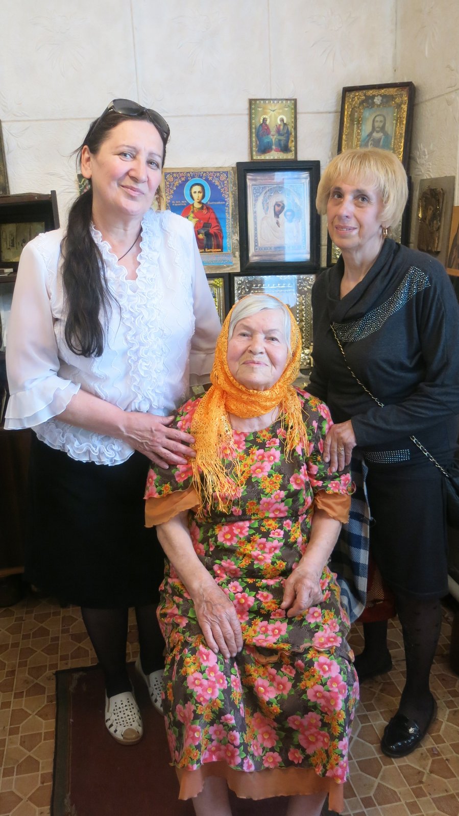 90-летие прихожанки храма Морозовой Г.М. 17.05.2019