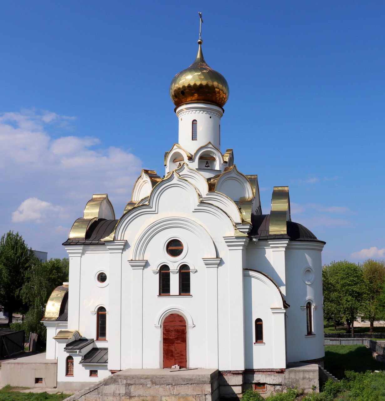 ПАСХАЛЬНЫЙ ВОДОСВЯТНЫЙ МОЛЕБЕН В ХРАМЕ-ЧАСОВНЕ // СВЯТО-НИКОЛАЕВСКИЙ СОБОР  г. СТАХАНОВА