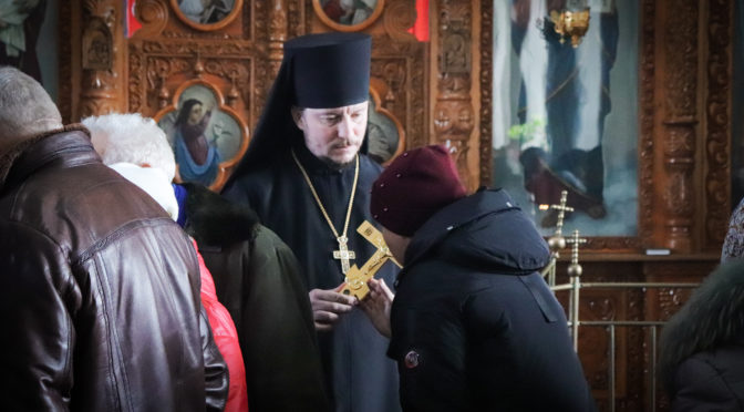 «ПРОСТИМ ВСЯ ВОСКРЕСЕНИЕМ». В СОБОРЕ СОВЕРШЕН ЧИН ПРОЩЕНИЯ
